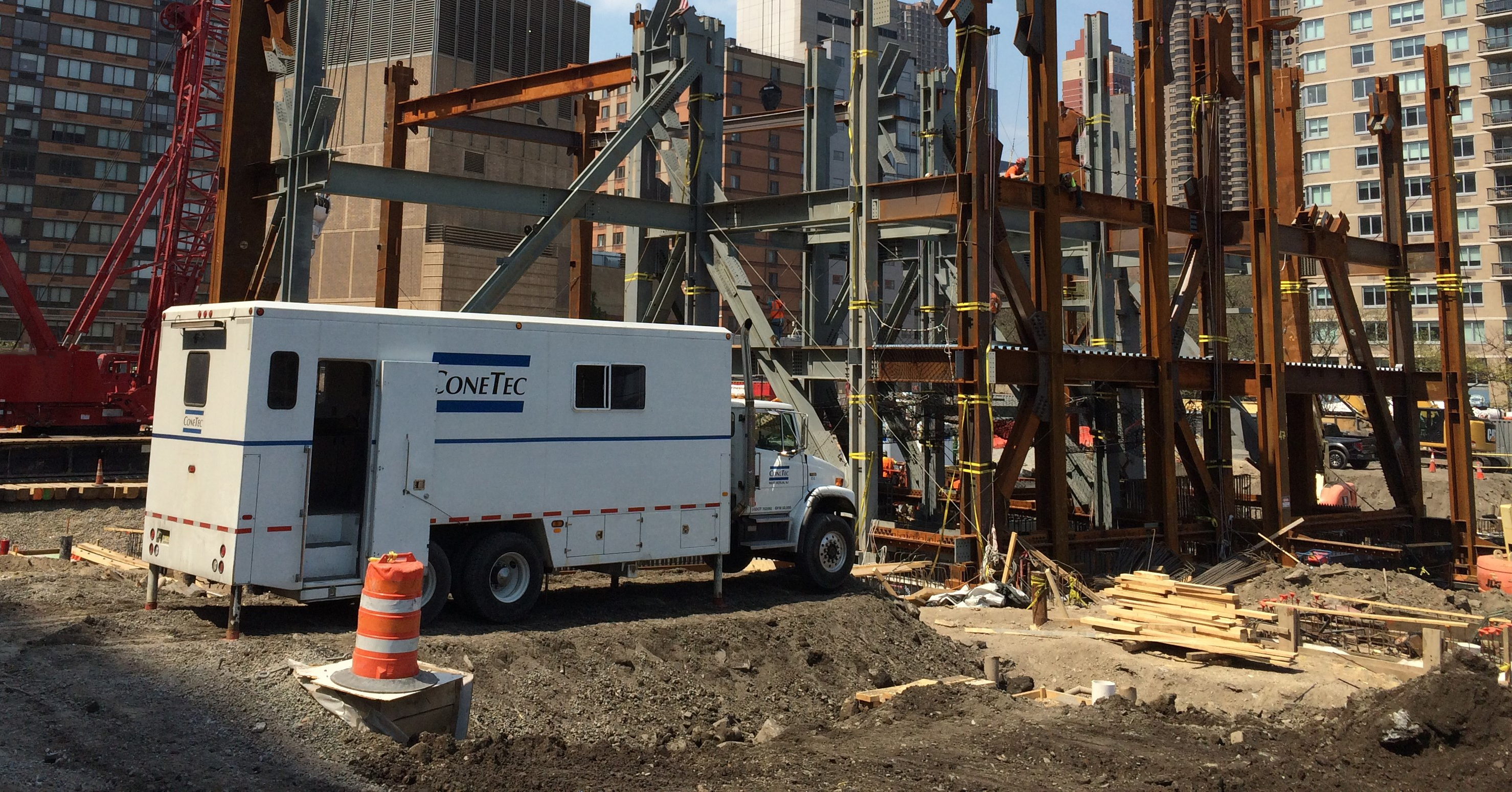 ConeTec CPT Track Rig, Geotechnical Site Investigation